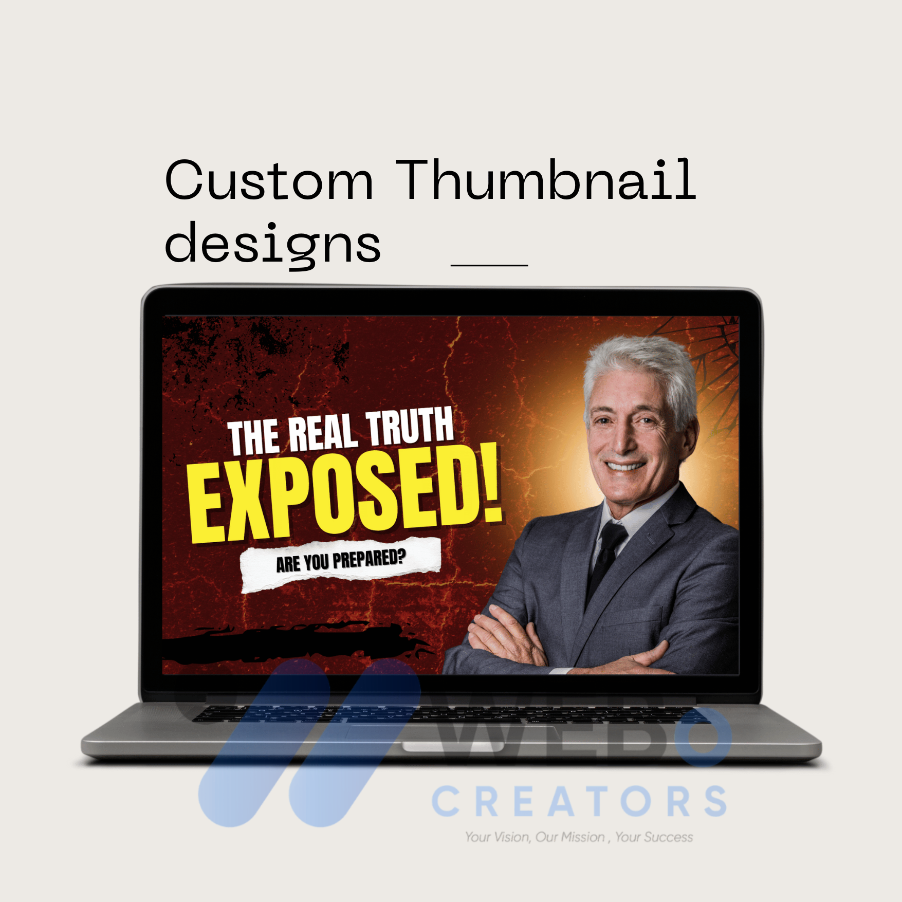 Custom Thumbnail Design Services | YouTube & Social Media