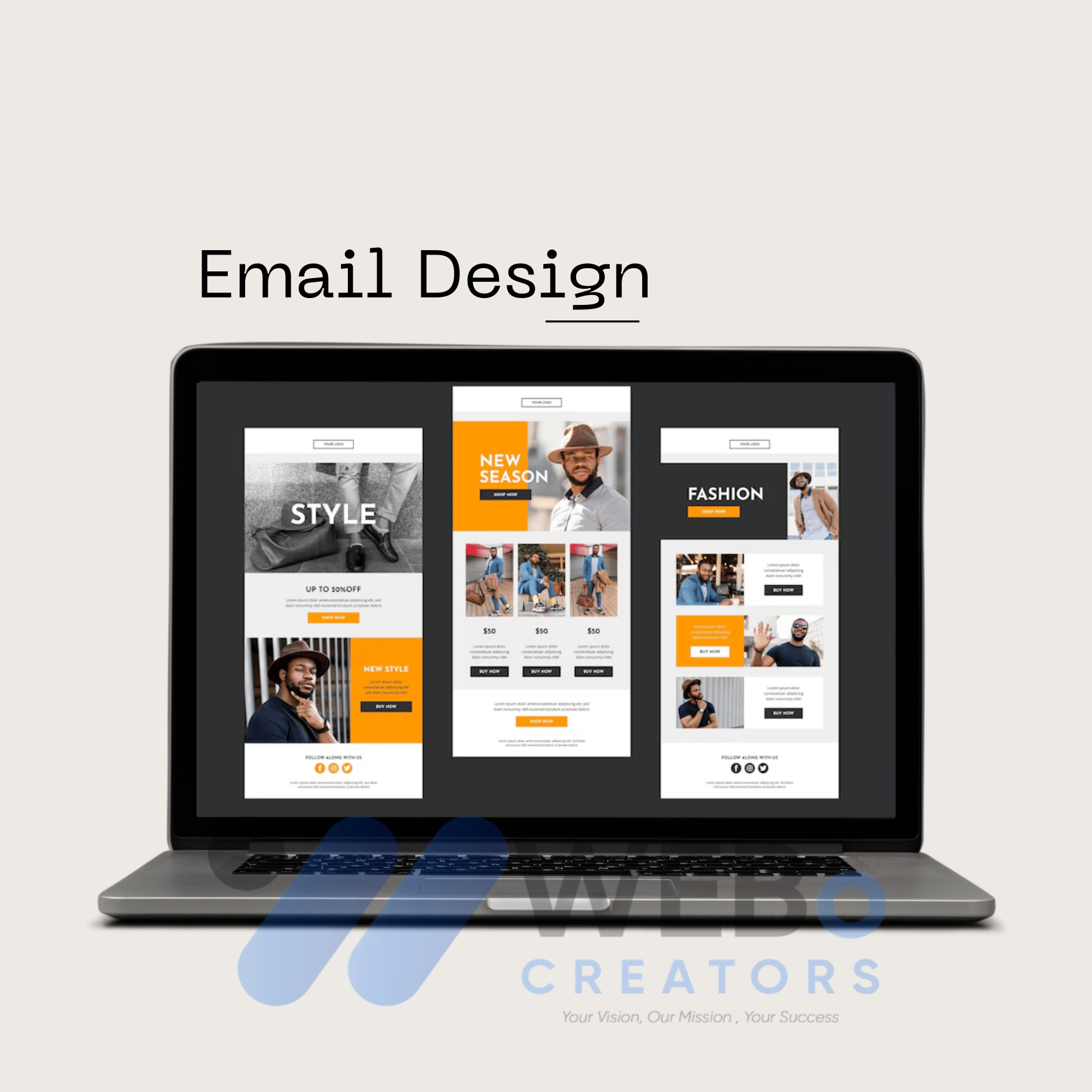Professional Email & Newsletter Design Services - Responsive Email Layouts