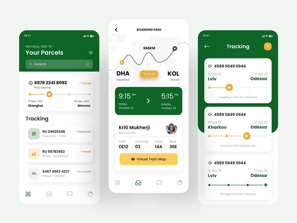 Parcel Tracking Project