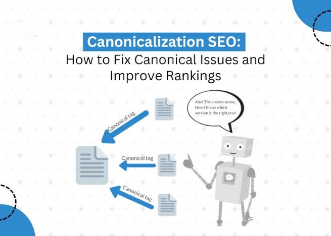 Canonical issue fix service for website URL configuration
