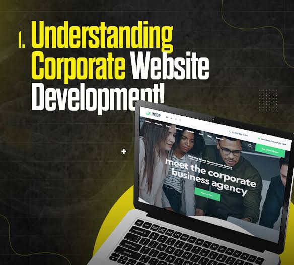 Corporate website development service for custom business website solutions