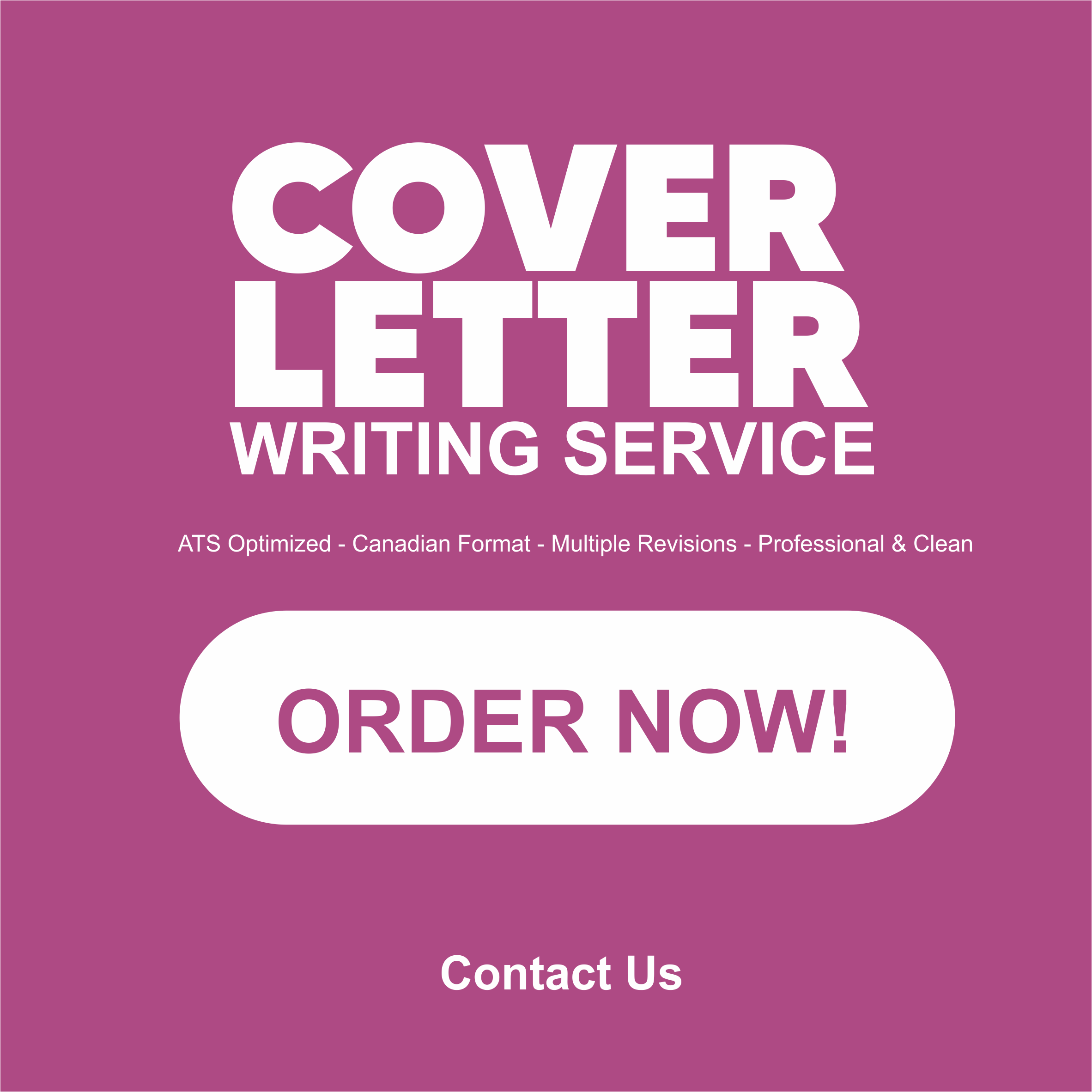 Professional Resume & Cover Letter Writing Agency