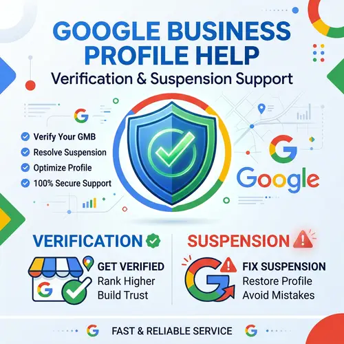 Google Business Profile verification service for business profile verification support