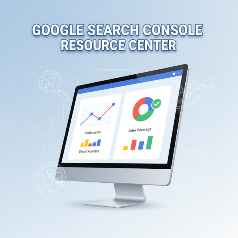 Google Search Console management service for website monitoring and analysis