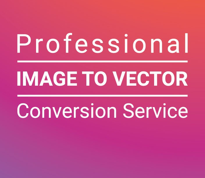 Image to vector service for custom vector artwork creation