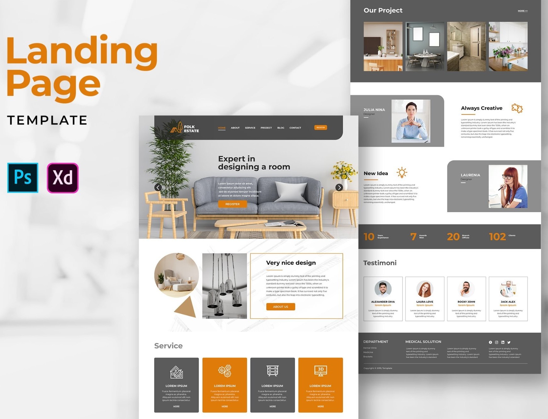 Professional Landing Page Design Service