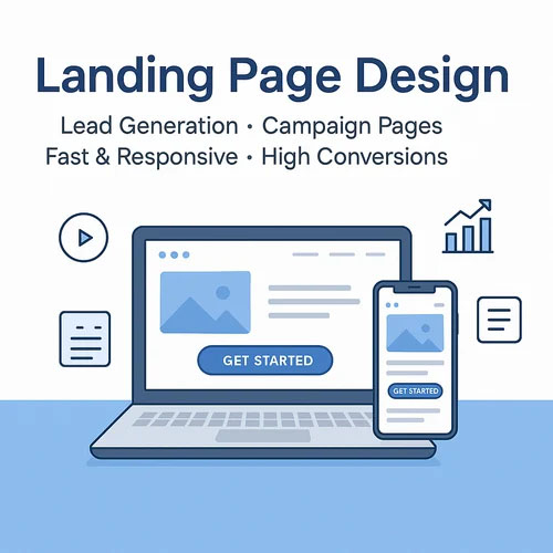 Lead generation landing pages service for business inquiry pages