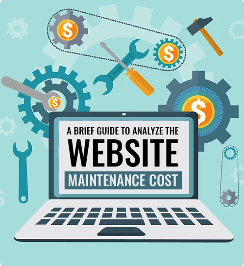Monthly website maintenance service for website management solutions
