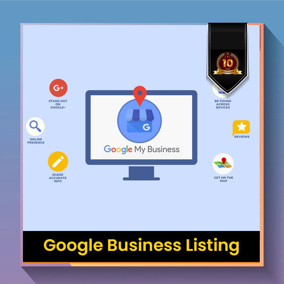 My Business Google listing service for profile optimization