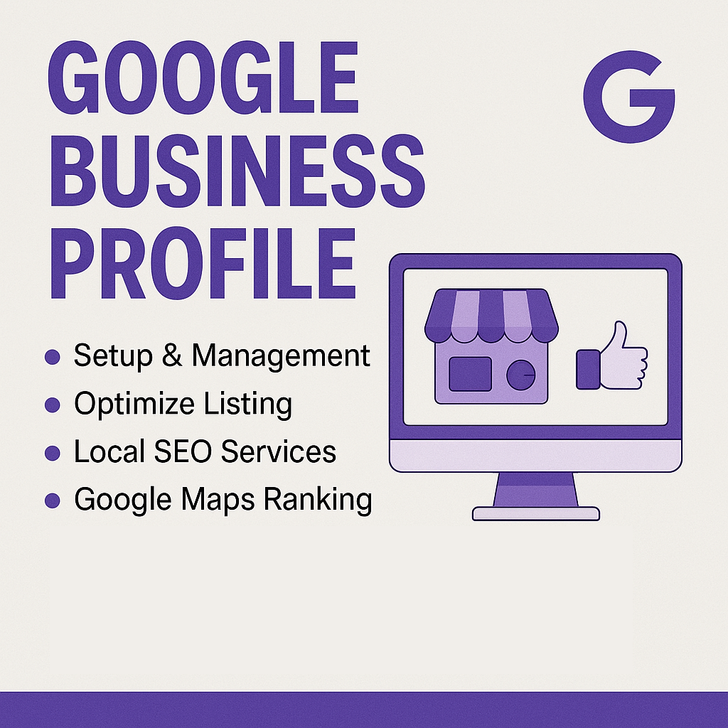 My business profile on Google service for profile optimization