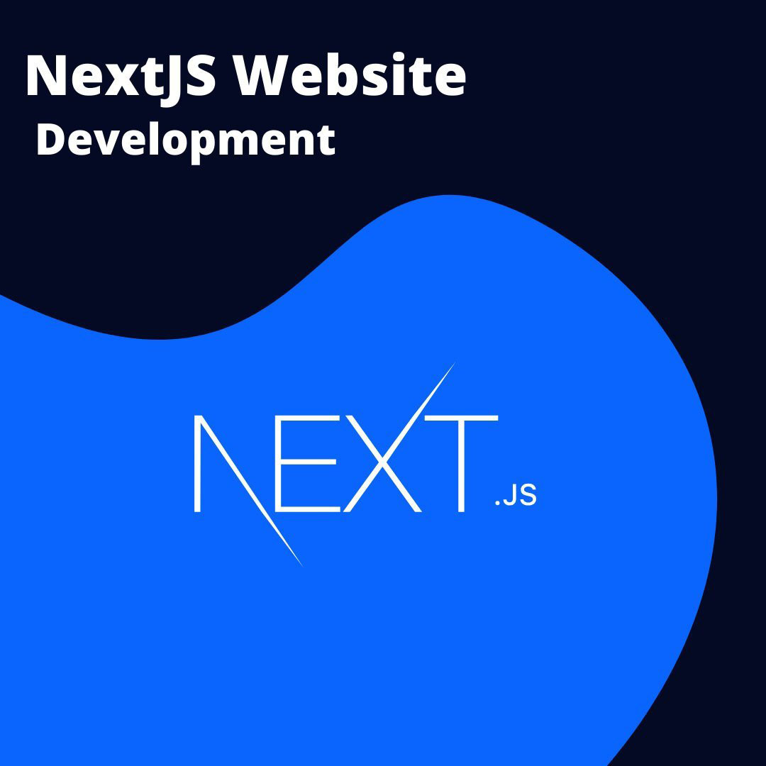 Next.js website design service for custom web development