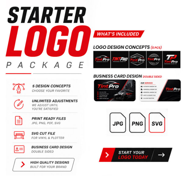 Custom SVG logo design service for professional vector graphics