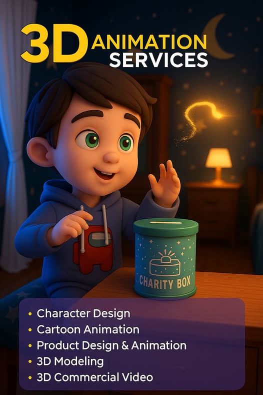 Motion Graphics Services - 3D Animation Studio Agency